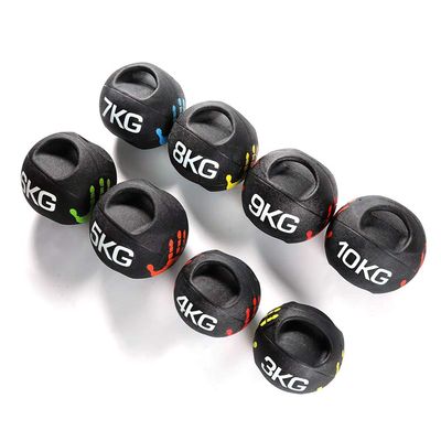 Medicine Balls AGYH Medicine BallsBinaural, Sturdy Rubber Material, Safe Slip, Core Training for Boxing Gym Strength Training, 3KG, 4KG, 5KG, 6KG, 7KG, 8KG, 9KG, 10KG(Size:5kg)