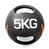 Medicine Balls AGYH Medicine BallsBinaural, Sturdy Rubber Material, Safe Slip, Core Training for Boxing Gym Strength Training, 3KG, 4KG, 5KG, 6KG, 7KG, 8KG, 9KG, 10KG(Size:5kg) view 2