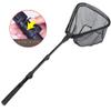 Fishing Landing Net with Telescoping Pole Handle Extends to 63 inches, Carbon Fiber Handle Extended from 23.6 inches to 47 inches view 2