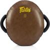 Fairtex Leg Kicking Pads LKP2 Donut Round Shape Pads Brown Heavy Punching Training Boxing, Kickboxing, MMA view 1