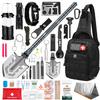 Monterra Survival Kit, 250 Pcs, Emergency Gear and Supplies, First Aid, Bug Out Go Bag, EDC, Molle System Backpack, Hiking, Camping, Outdoor Accessories, Hunting Gifts for Men. view 1
