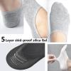 DIBAOLONG Womens No Show Socks Non Slip Flat Boat Line Low Cut Socks 6 Pairs view 2