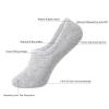 DIBAOLONG Womens No Show Socks Non Slip Flat Boat Line Low Cut Socks 6 Pairs view 3