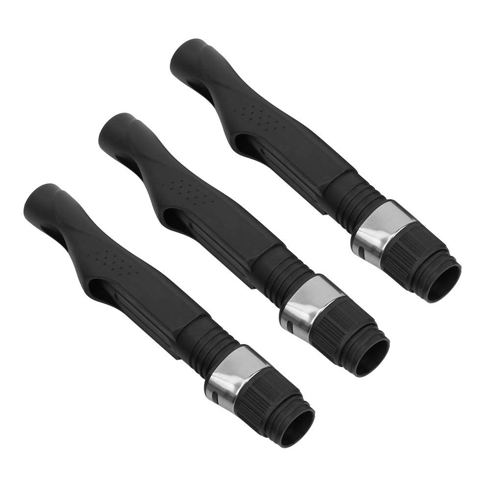 Alomejor 3PCS Fishing Rod Holder Reel Seat for DIY Fishing Rod Handle Rack Building Repair Part for Reel seat (18#)