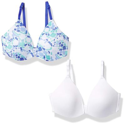 Hanes Big Girl's 2-Pack Molded Wirefree Bra