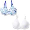 Hanes Big Girl's 2-Pack Molded Wirefree Bra view 1