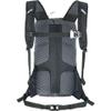 Evoc RIDE 12 bike travel rucksack for trails and other activities (clever pocket management, ventilated with AIR-PAD back padding, incl. 2L HYDRATION BLADDER), Carbon Grey/Black view 2