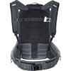 Evoc TRAIL PRO 16l protector backpack for day tours & trail riding (Size: L/XL, LITESHIELD PLUS back protector, extremely lightweight, 3l hydration bladder compartment), Black/Carbon Grey view 2