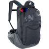 Evoc TRAIL PRO 16l protector backpack for day tours & trail riding (Size: L/XL, LITESHIELD PLUS back protector, extremely lightweight, 3l hydration bladder compartment), Black/Carbon Grey view 4