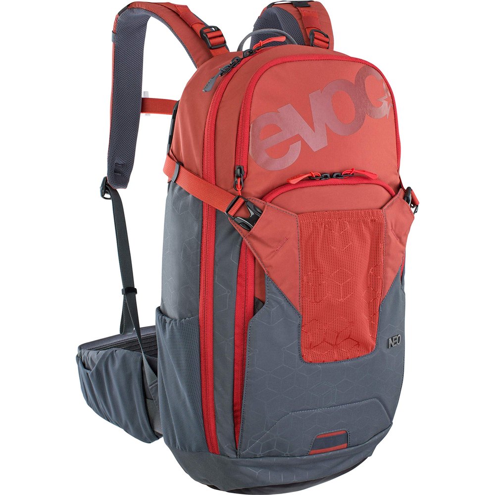 EVOC 100116514-S/M Sports Supply, Chili Red/Carbon Grey, S-M
