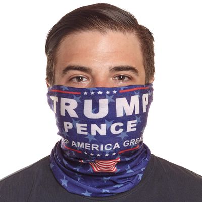 Trump Neck Gaiter 2025 - Ski Mask & Face Cover  Donald Trump Merch Apparel for Outdoors  UV Sun Protection, Patriotic Trump Nation Bandana Balaclava