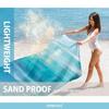 Hiwoss Beach Blanket Waterproof Sandproof Oversized 95x 80,Sand Free Beach Mat with Corner Pockets,Portable Mesh Bag for Travel and Outdoor Camping (Dreamsea) (Dreamsea) view 3