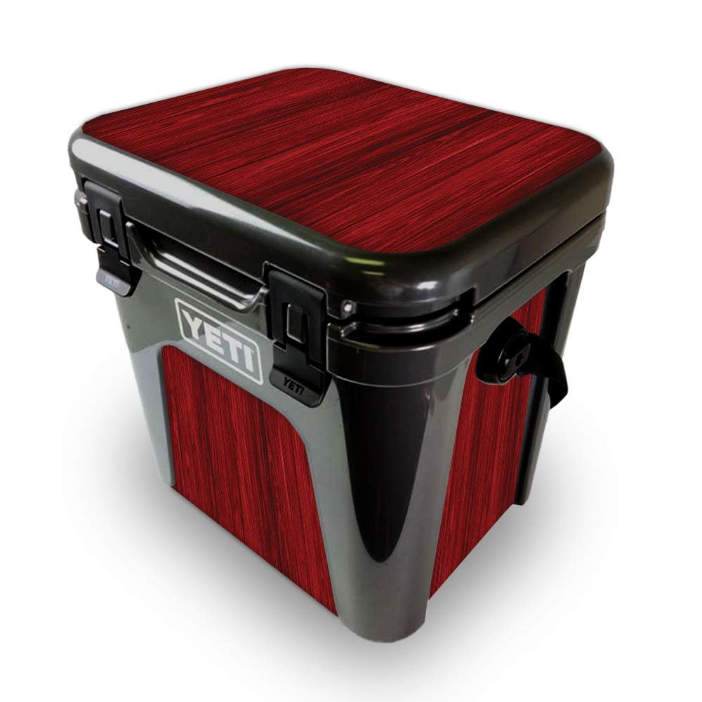 MightySkins Skin Compatible with Yeti Roadie 24 Hard Cooler - Cherry Grain | Protective Viny wrap | Easy to Apply and Change Styles | Made in The USA