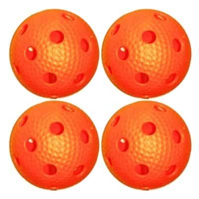 Salming Aero Floorball Color Bag of Four, Orange