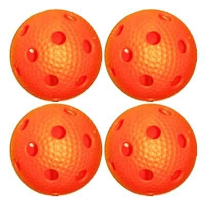 Salming Aero Floorball Color Bag of Four, Orange