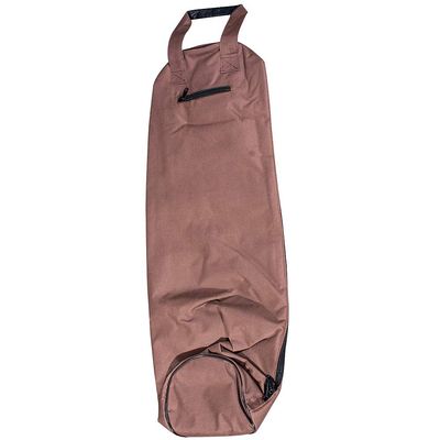 HILASON Horse Nylon Poly Bridle Halter Bag W/Zipper Brown