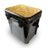 MightySkins Skin Compatible with Yeti Roadie 24 Hard Cooler LID ONLY - Gold Tiles | Protective Viny wrap | Easy to Apply and Change Style | Made in The USA view 1