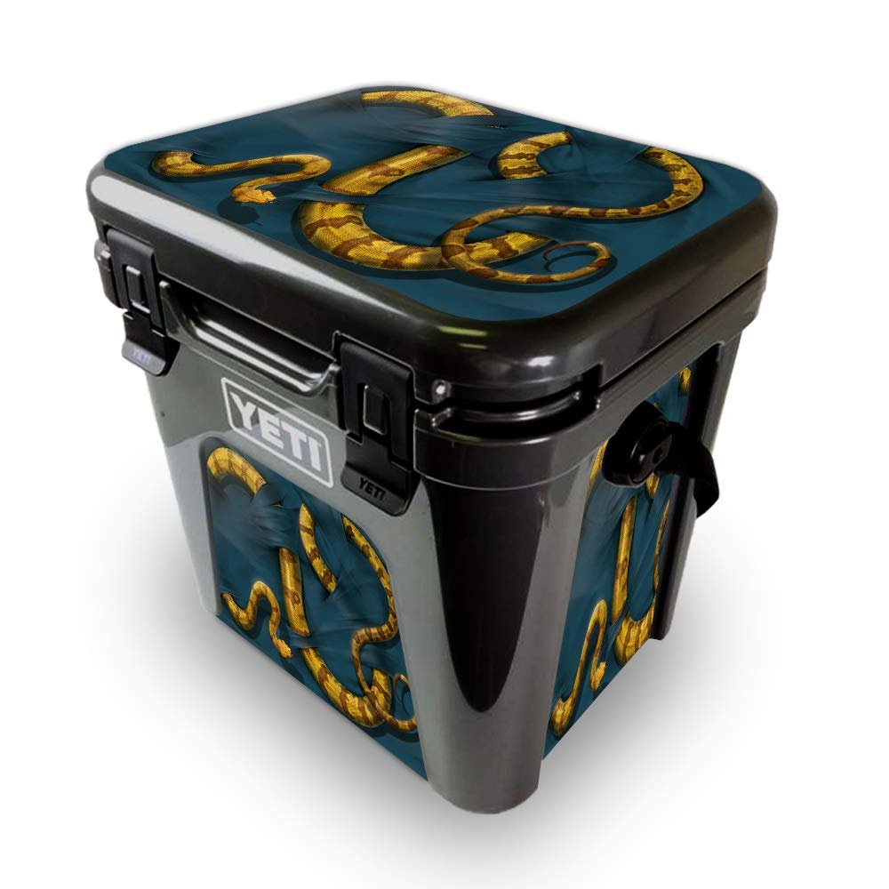 MightySkins Skin Compatible with Yeti Roadie 24 Hard Cooler - Boa Constrictor | Protective Viny wrap | Easy to Apply and Change Styles | Made in The USA