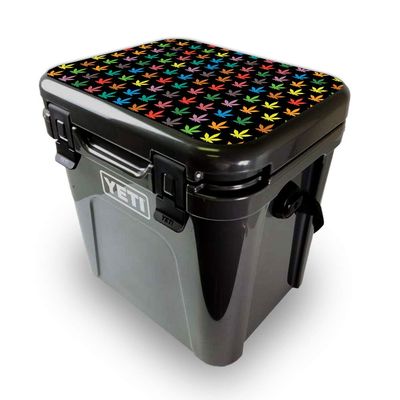 MightySkins Skin Compatible with Yeti Roadie 24 Hard Cooler LID ONLY - Sticky Icky Icky | Protective Viny wrap | Easy to Apply and Change Styles | Made in The USA