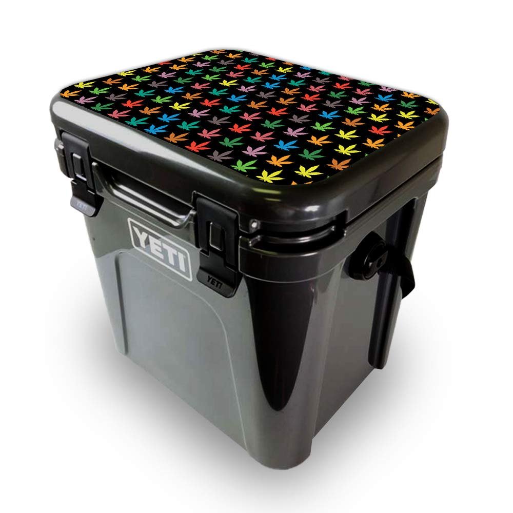 MightySkins Skin Compatible with Yeti Roadie 24 Hard Cooler LID ONLY - Sticky Icky Icky | Protective Viny wrap | Easy to Apply and Change Styles | Made in The USA