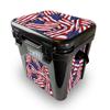 MightySkins Skin Compatible with Yeti Roadie 24 Hard Cooler - Patriot | Protective Viny wrap | Easy to Apply and Change Style | Made in The USA view 1