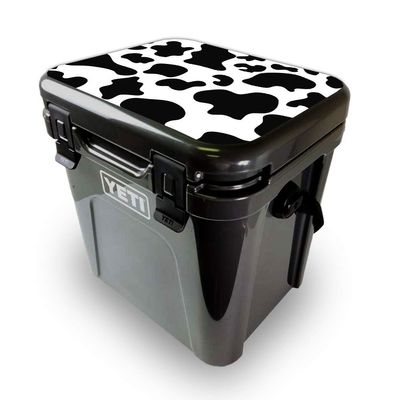 MightySkins Skin Compatible with Yeti Roadie 24 Hard Cooler LID ONLY - Cow Print | Protective Viny wrap | Easy to Apply and Change Style | Made in The USA