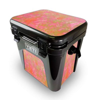 MightySkins Skin Compatible with Yeti Roadie 24 Hard Cooler - Thai Marble | Protective Viny wrap | Easy to Apply and Change Styles | Made in The USA
