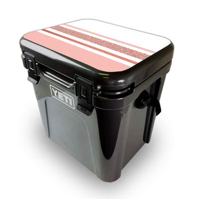 MightySkins Skin Compatible with Yeti Roadie 24 Hard Cooler LID ONLY - Trendy Stripes | Protective Viny wrap | Easy to Apply and Change Styles | Made in The USA