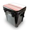 MightySkins Skin Compatible with Yeti Roadie 24 Hard Cooler LID ONLY - Trendy Stripes | Protective Viny wrap | Easy to Apply and Change Styles | Made in The USA view 1