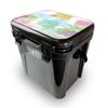 MightySkins Skin Compatible with Yeti Roadie 24 Hard Cooler LID ONLY - Watercolor White | Protective Viny wrap | Easy to Apply and Change Styles | Made in The USA view 1