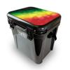 MightySkins Skin Compatible with Yeti Roadie 24 Hard Cooler LID ONLY - Rasta Rainbow | Protective Viny wrap | Easy to Apply and Change Styles | Made in The USA view 1