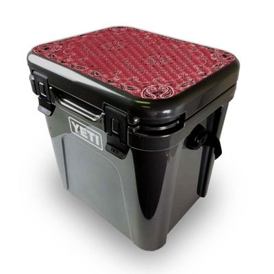 MightySkins Skin Compatible with Yeti Roadie 24 Hard Cooler LID ONLY - Bandana | Protective Viny wrap | Easy to Apply and Change Style | Made in The USA