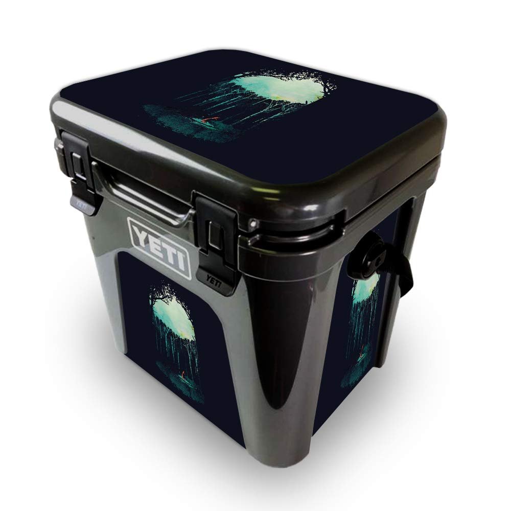 MightySkins Skin Compatible with Yeti Roadie 24 Hard Cooler - Deep in The Forest | Protective Viny wrap | Easy to Apply and Change Styles | Made in The USA