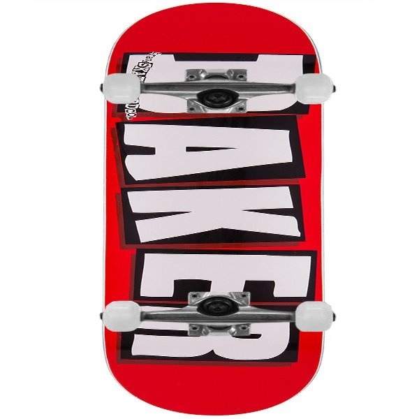 Baker Skateboard Assembly Brand Logo Red/White 7.3" x 29.5" Mini Complete