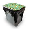 MightySkins Skin Compatible with Yeti Roadie 24 Hard Cooler LID ONLY - Seafoam Avocados | Protective Viny wrap | Easy to Apply and Change Styles | Made in The USA view 1