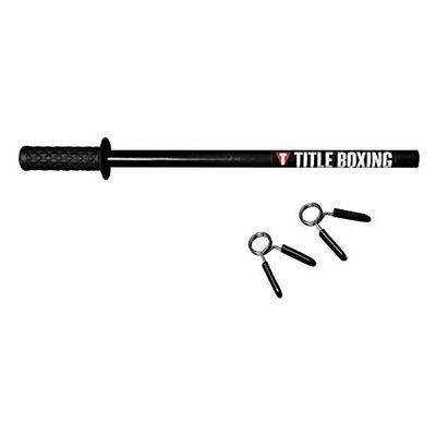 TITLE Boxing Wrist Power Bar - Grip Strength, Fitness, Punching Power, Boxing Improvement, Forearm Strength