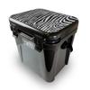 MightySkins Skin Compatible with Yeti Roadie 24 Hard Cooler LID ONLY - Black Zebra | Protective Viny wrap | Easy to Apply and Change Styles | Made in The USA view 1