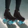 Boardwalk Black Outdoor Roller Skate - Blue Motion (Mens 7 - Womens 8) view 2