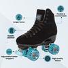Boardwalk Black Outdoor Roller Skate - Blue Motion (Mens 7 - Womens 8) view 4