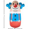 Inflatable Clown Punching Bag for Kids - 3 Feet Tall view 2