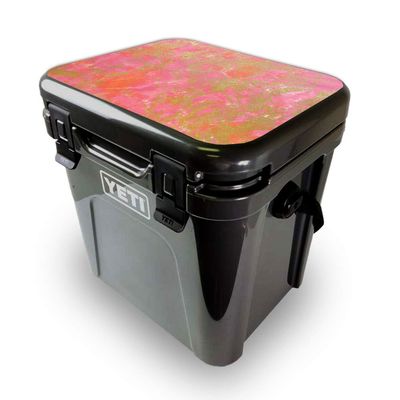 MightySkins Skin Compatible with Yeti Roadie 24 Hard Cooler LID ONLY - Thai Marble | Protective Viny wrap | Easy to Apply and Change Styles | Made in The USA