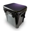 MightySkins Skin Compatible with Yeti Roadie 24 Hard Cooler LID ONLY - Antique Purple | Protective Viny wrap | Easy to Apply and Change Styles | Made in The USA view 1