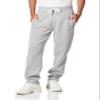Southpole Men's Active Fleece Open Bottom Sweatpants - Regular and Big & Tall Sizes Heather Grey view 1