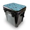 MightySkins Skin Compatible with Yeti Roadie 24 Hard Cooler LID ONLY - Billfish Stripes | Protective Viny wrap | Easy to Apply and Change Styles | Made in The USA view 1
