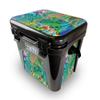 MightySkins Skin Compatible with Yeti Roadie 24 Hard Cooler - Psychedelic | Protective Viny wrap | Easy to Apply and Change Styles | Made in The USA view 1