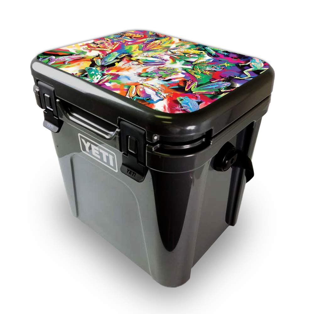 MightySkins Skin Compatible with Yeti Roadie 24 Hard Cooler LID ONLY - Wet Paint | Protective Viny wrap | Easy to Apply and Change Style | Made in The USA