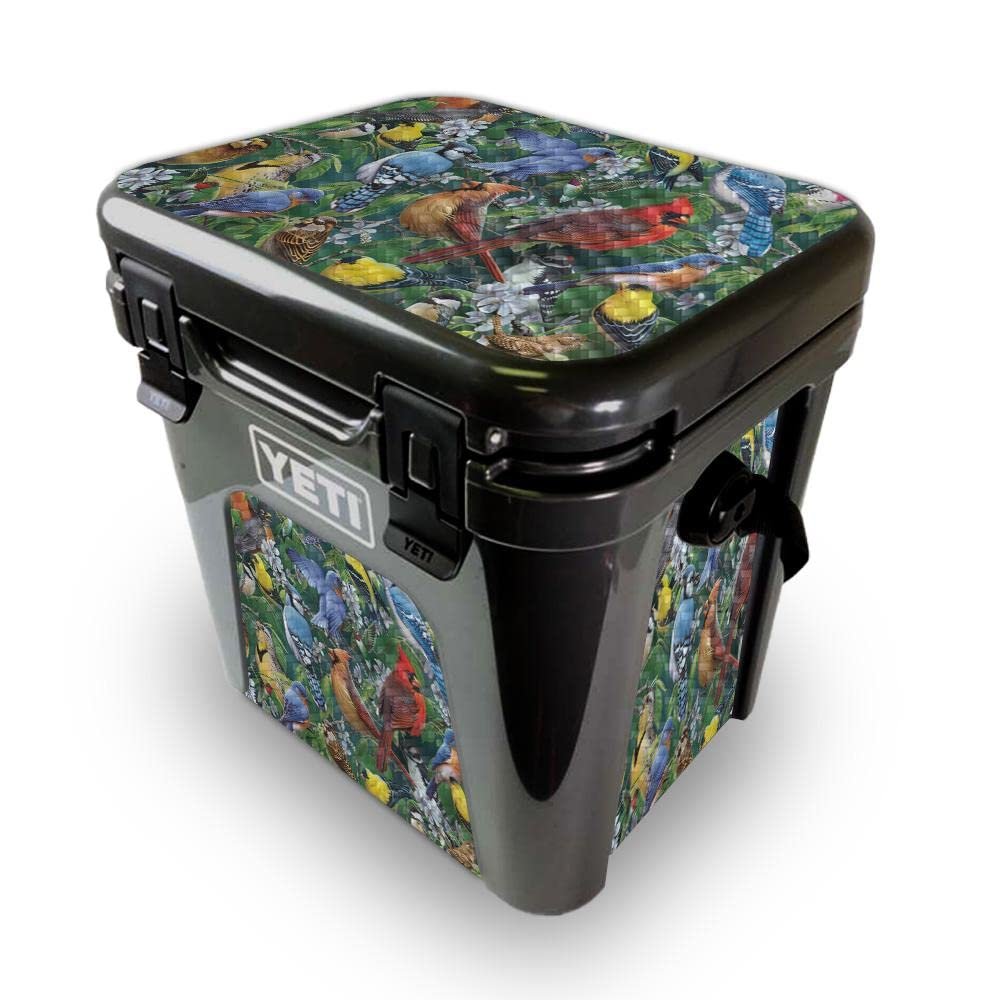 MightySkins Skin Compatible with Yeti Roadie 24 Hard Cooler - Backyard Gathering | Protective Viny wrap | Easy to Apply and Change Styles | Made in The USA
