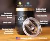 Lake Life - Wine Tumbler with Sliding Lid - Stemless Stainless Steel Insulated Cup - Cute Outdoor Camping Mug - Black view 4