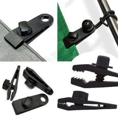 Genrics Reusable Heavy Duty Linoleum Clip Screw Clips Reusable Heavy Duty Tarpaulin Clips (10pcs Clip)