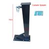 SHIJINHAO Heavy Punch Bag Wall Bracket Wall-Mounted Hook Triangle Load Boom Extension Metal Indoor Home, Black (Color : Black, Size : B-70CM) view 2